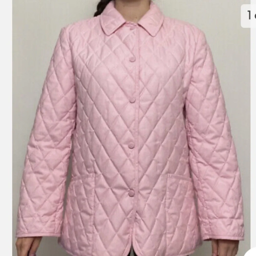 Brooks Brothers Pink Quilted Preppy Coat - Picture 6 of 6